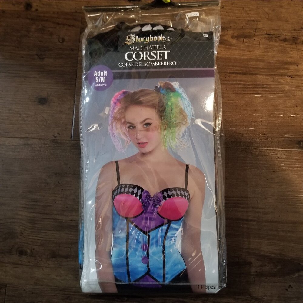 Storybook Mad Hatter Corset (S/M)